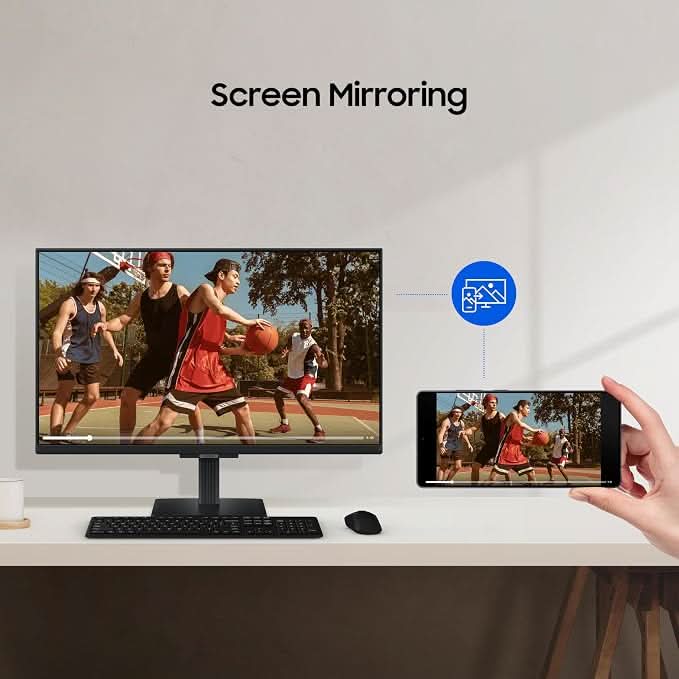 Samsung 27 Inch M5 Smart Monitor with Smart TV Experience