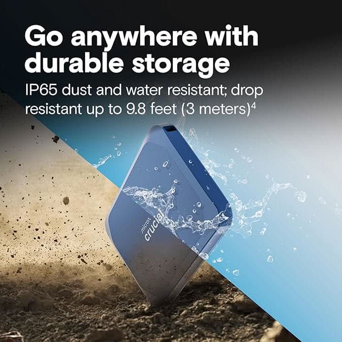 Crucial X10 4TB Portable SSD