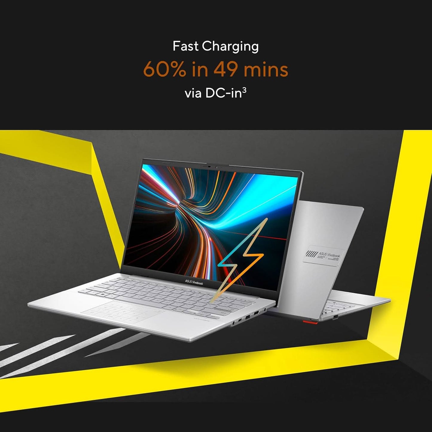 ASUS VIVOBOOK GO 14, 14 INCH FHD (1920 X 1080), AMD RYZEN 5 7520U PROCESSOR,(16GB RAM/512GB SSD/AMD RADEON IGPU/WINDOWS 11/MS OFFICE 365 BASIC (1YEAR)*/OFFICE HOME 2024/SILVER/1.38 KG),E1404FA-NK5541WS