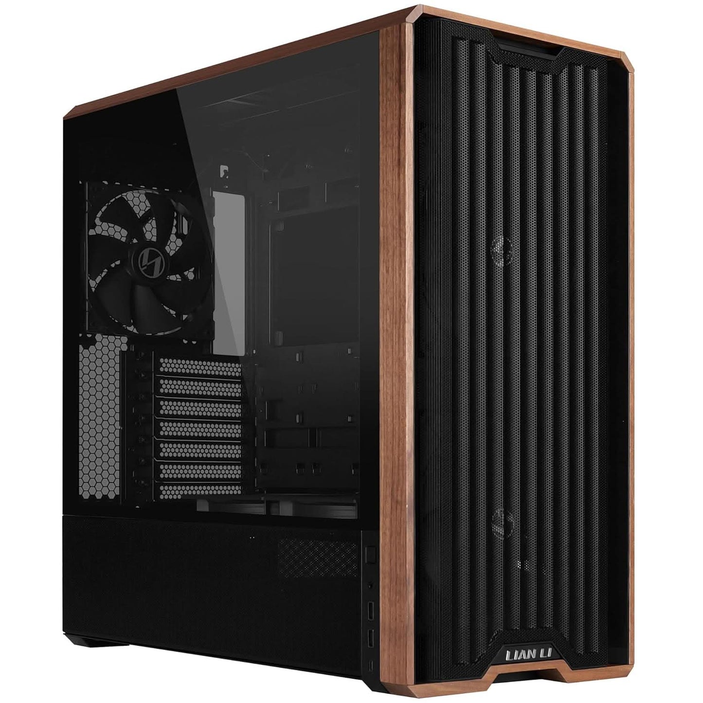 LIAN LI LANCOOL 217 MID-TOWER GAMING CABINET - BLACK ( G99.LAN217X.IN)