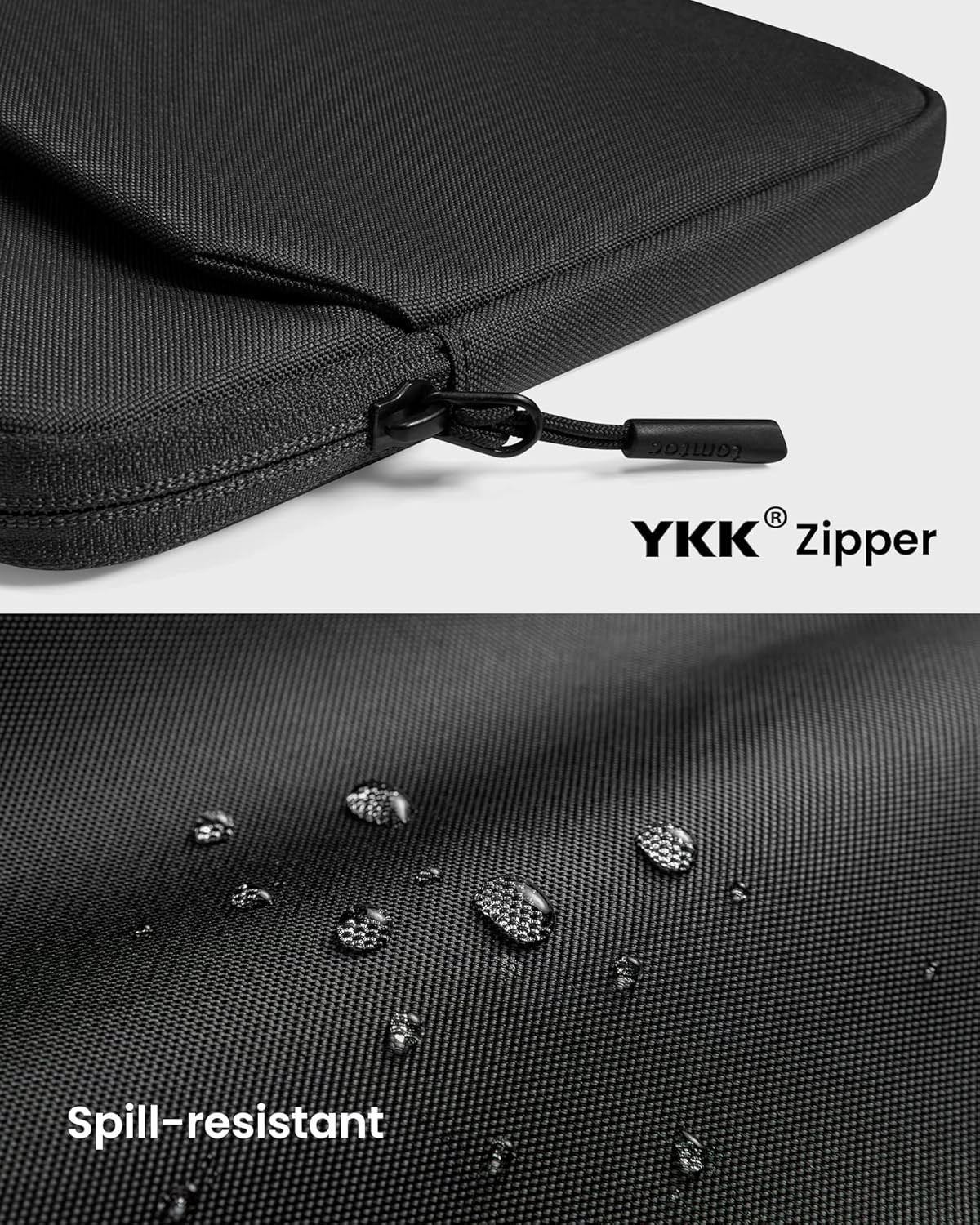 TOMTOC LIGHT-A18 LAPTOP SLEEVE 14 LNCH-BLACK
