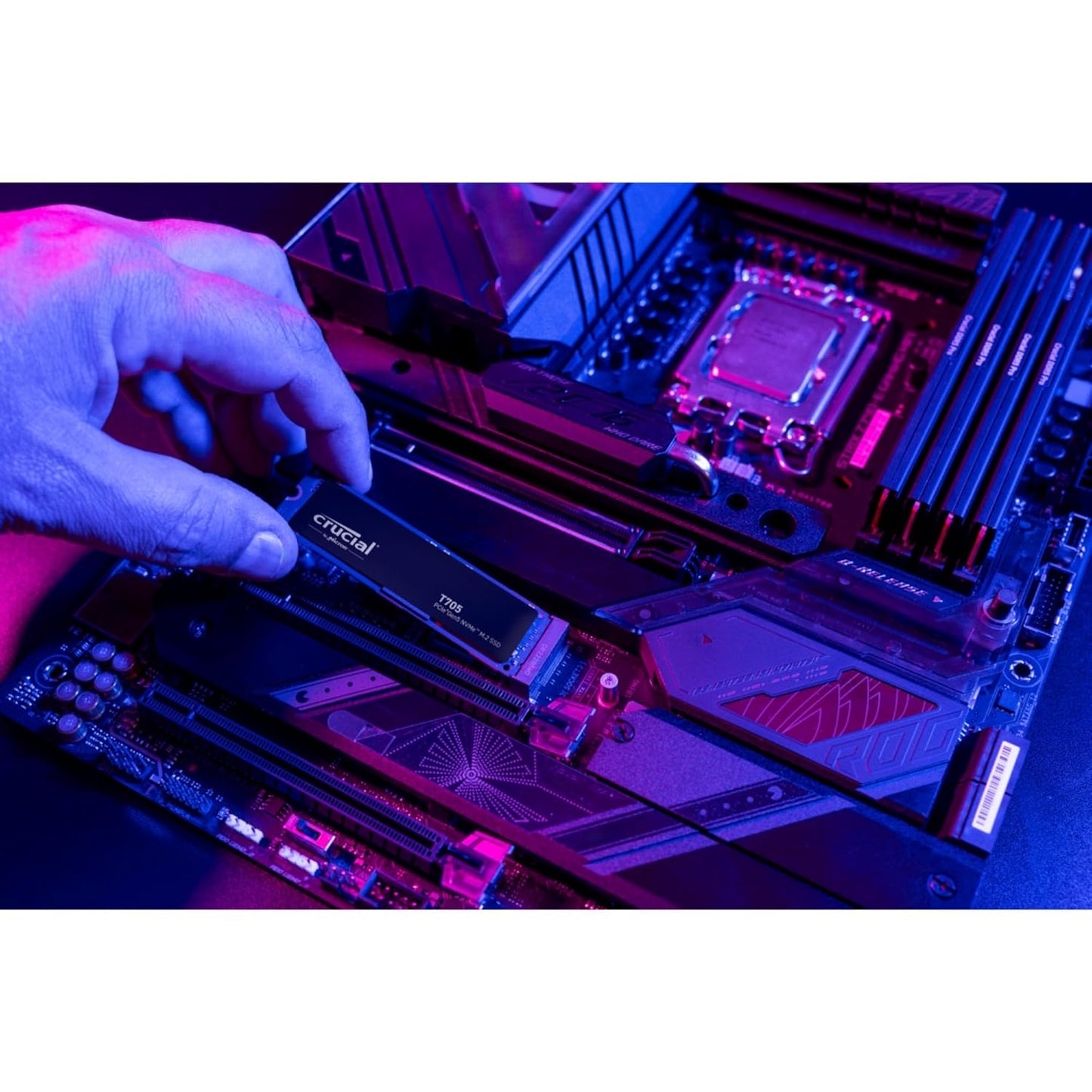 CRUCIAL T705 2TB PCIE GEN5 NVME M.2 SSD CT2000T705SSD3