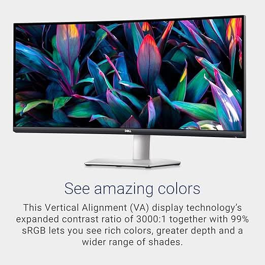 DELL S3423DWC 34 INCH WQHD CURVED USB-C MONITOR