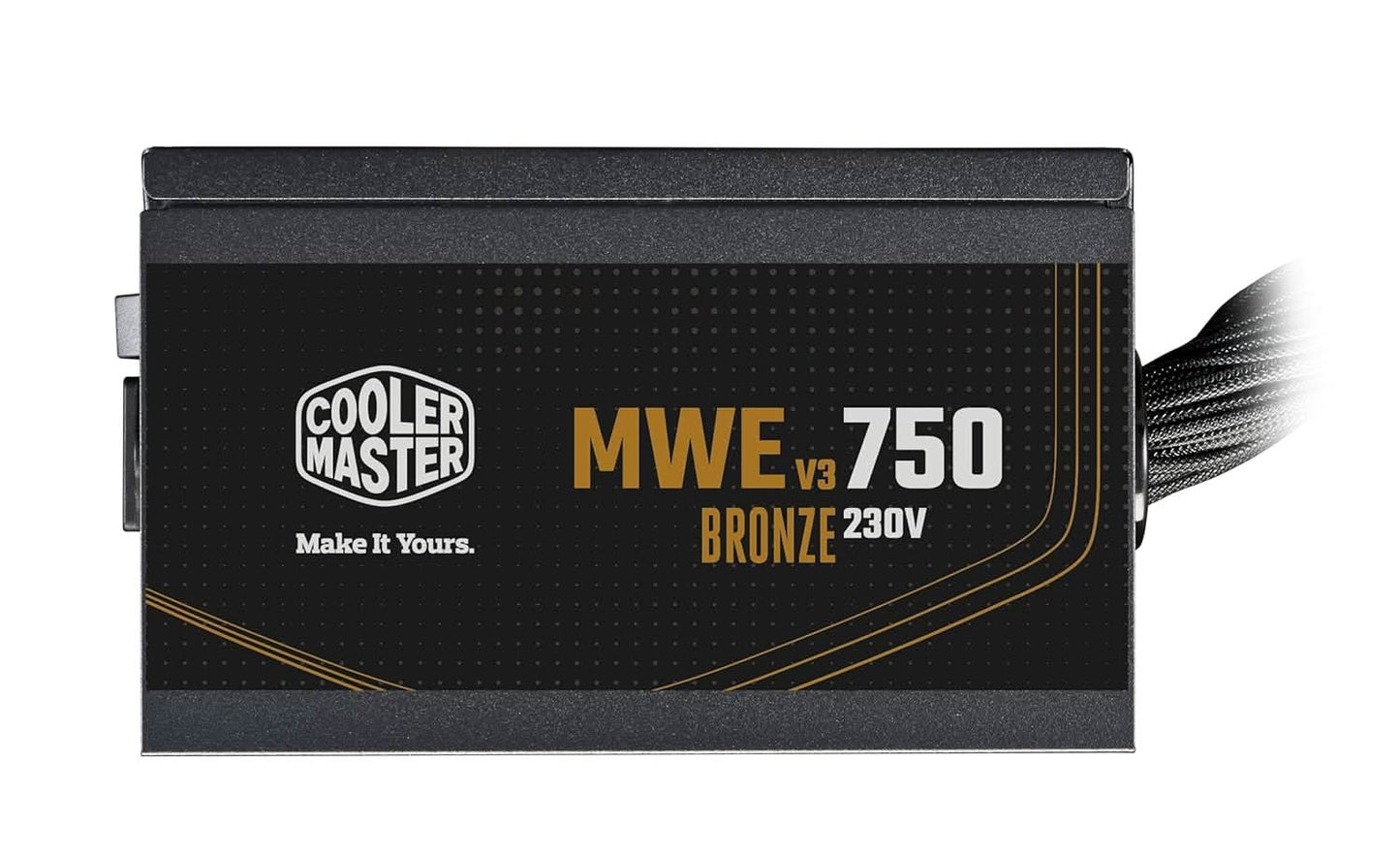 COOLER MASTER MWE 750 V3 80 PLUS BRONZE ATX 3.1 NON MODULAR POWER SUPPLY