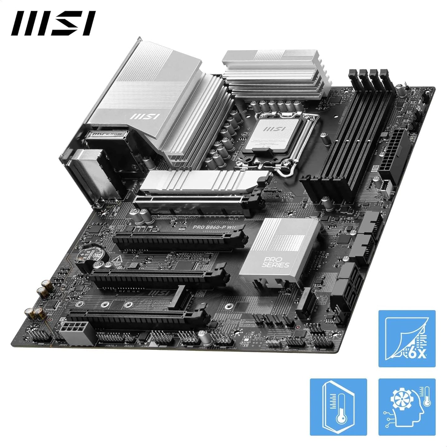 MSI PRO B860-P WIFI DDR5 MOTHERBOARD