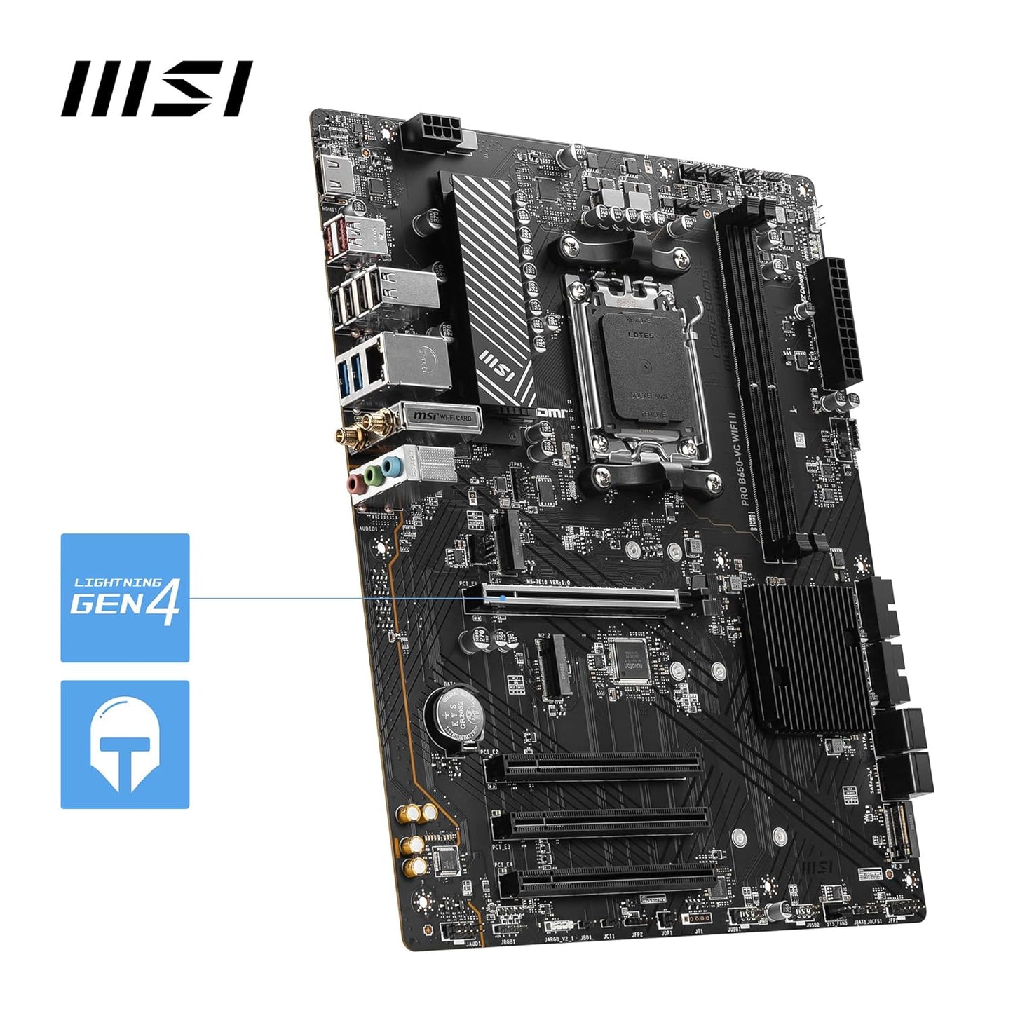 MSI PRO B650-VC WIFI II MOTHERBOARD