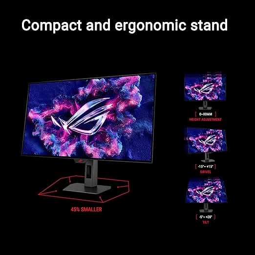 ASUS ROG Strix OLED XG32UCWG 32 Inch FHD 4K Gaming Monitor