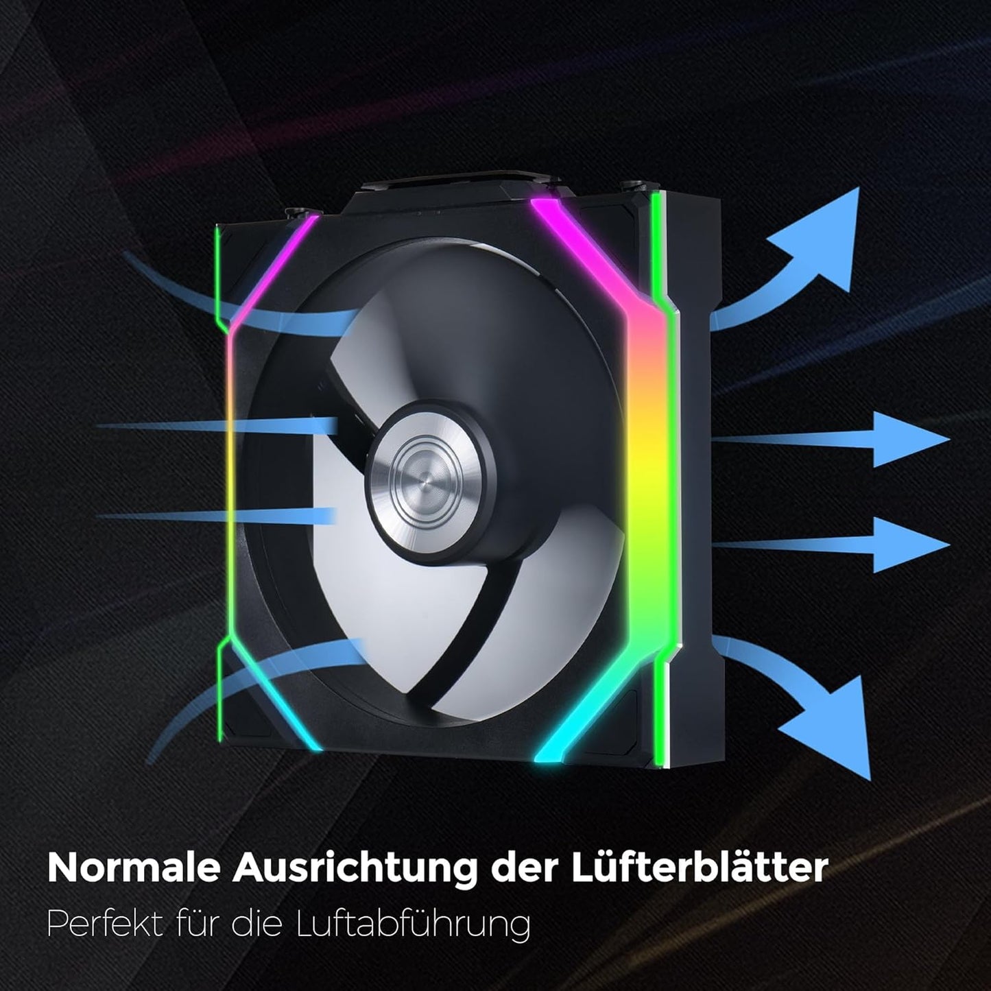 LIAN LI UNI FAN SL WIRELESS 3 X 120MM KIT CASE BLACK G99.12SL1W3B.IN