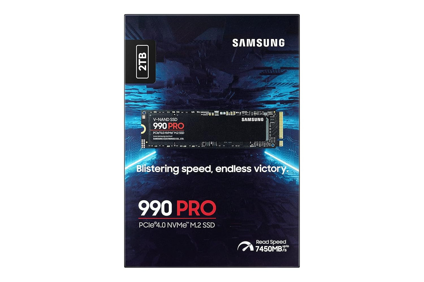 SAMSUNG 990 PRO SSD 2TB PCIE 4.0 M.2 INTERNAL SOLID STATE DRIVE