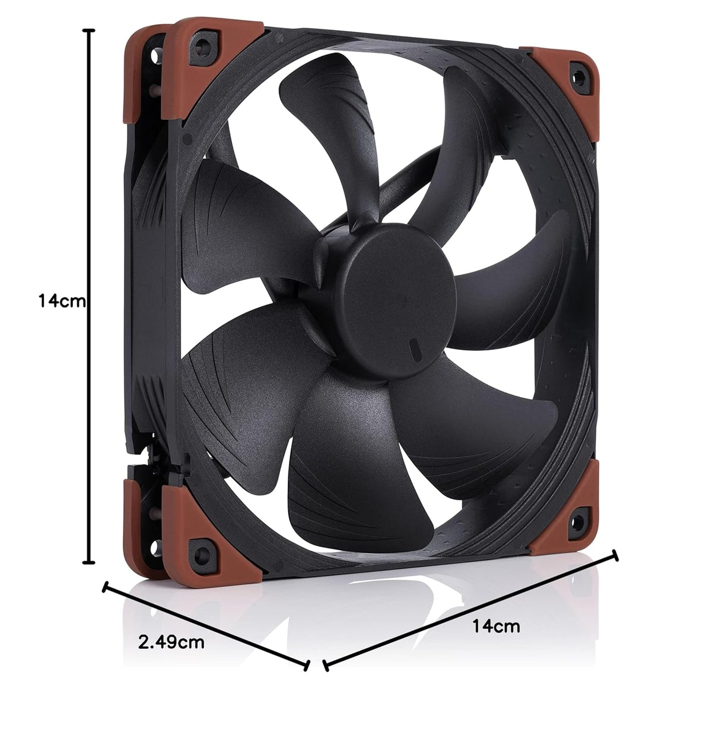 NOCTUA NF-A14 INDUSTRIAL PPC 140X140X25MM 4-PIN PWM 3000RPM CASE FAN/CASE COOLER