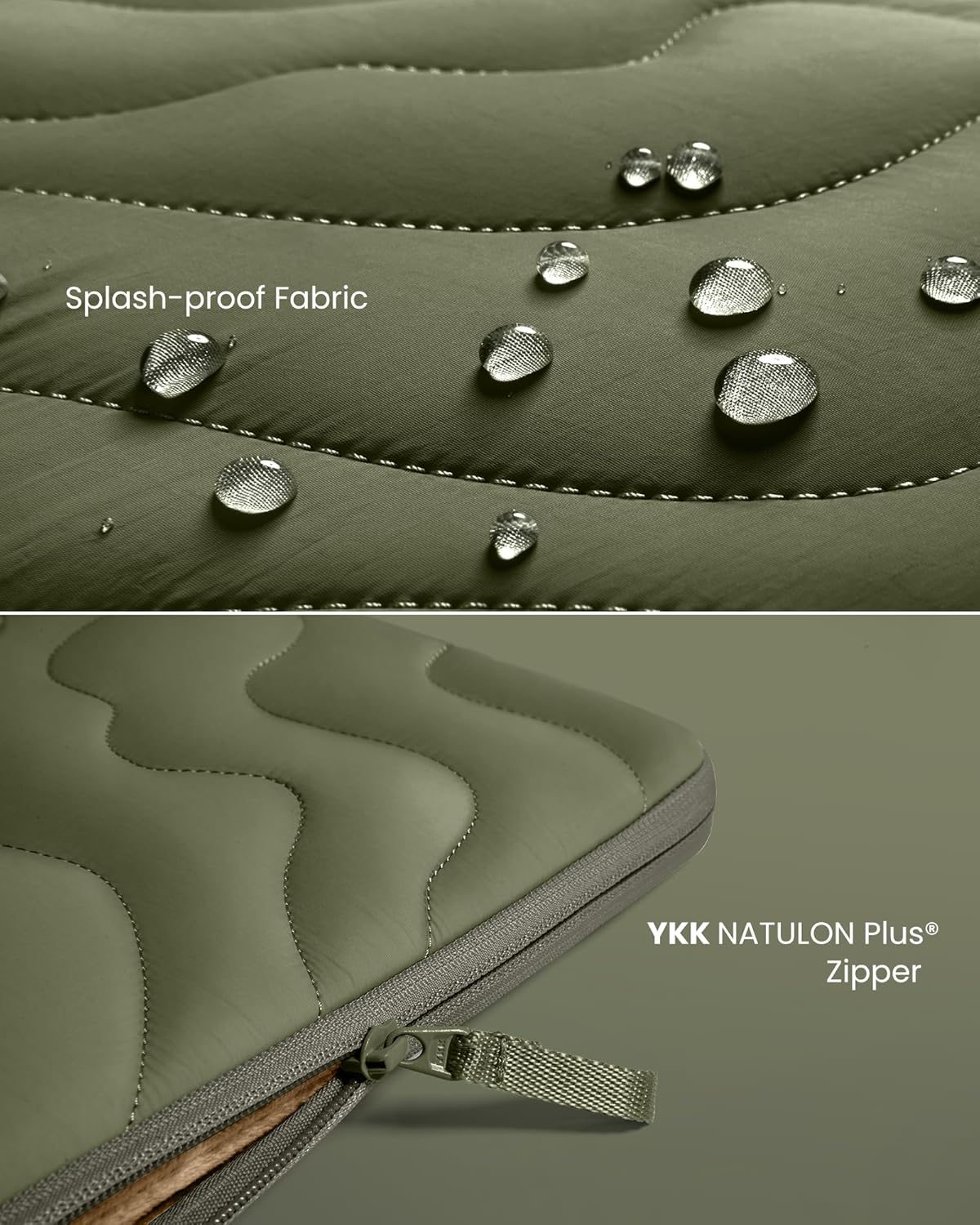 TOMTOC TERRA-A27 LAPTOP SLEEVE 14 INCH-GREEN