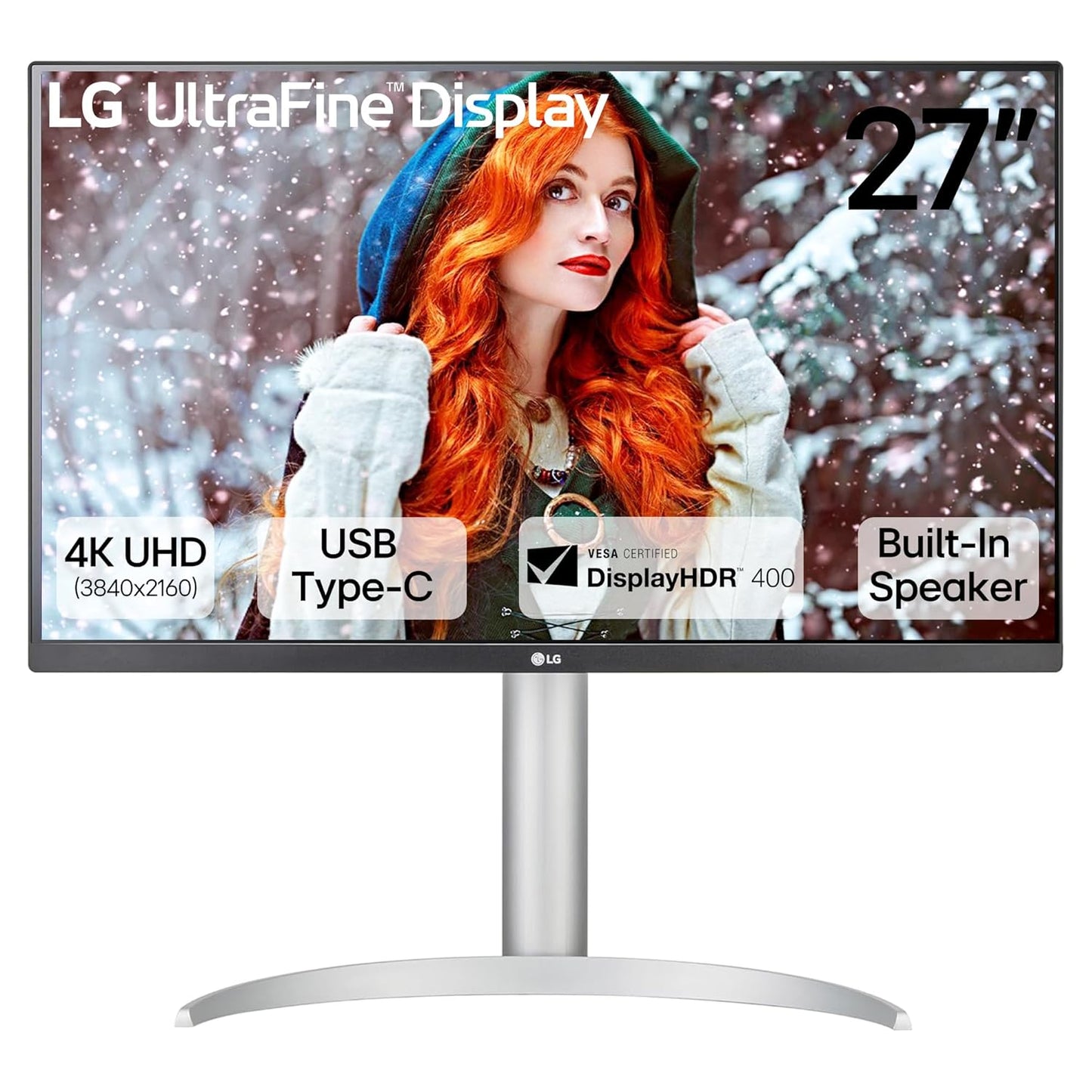 LG 27UP850K-W 68.58 CM (27 INCH) 4K UHD IPS DISPLAY - WHITE