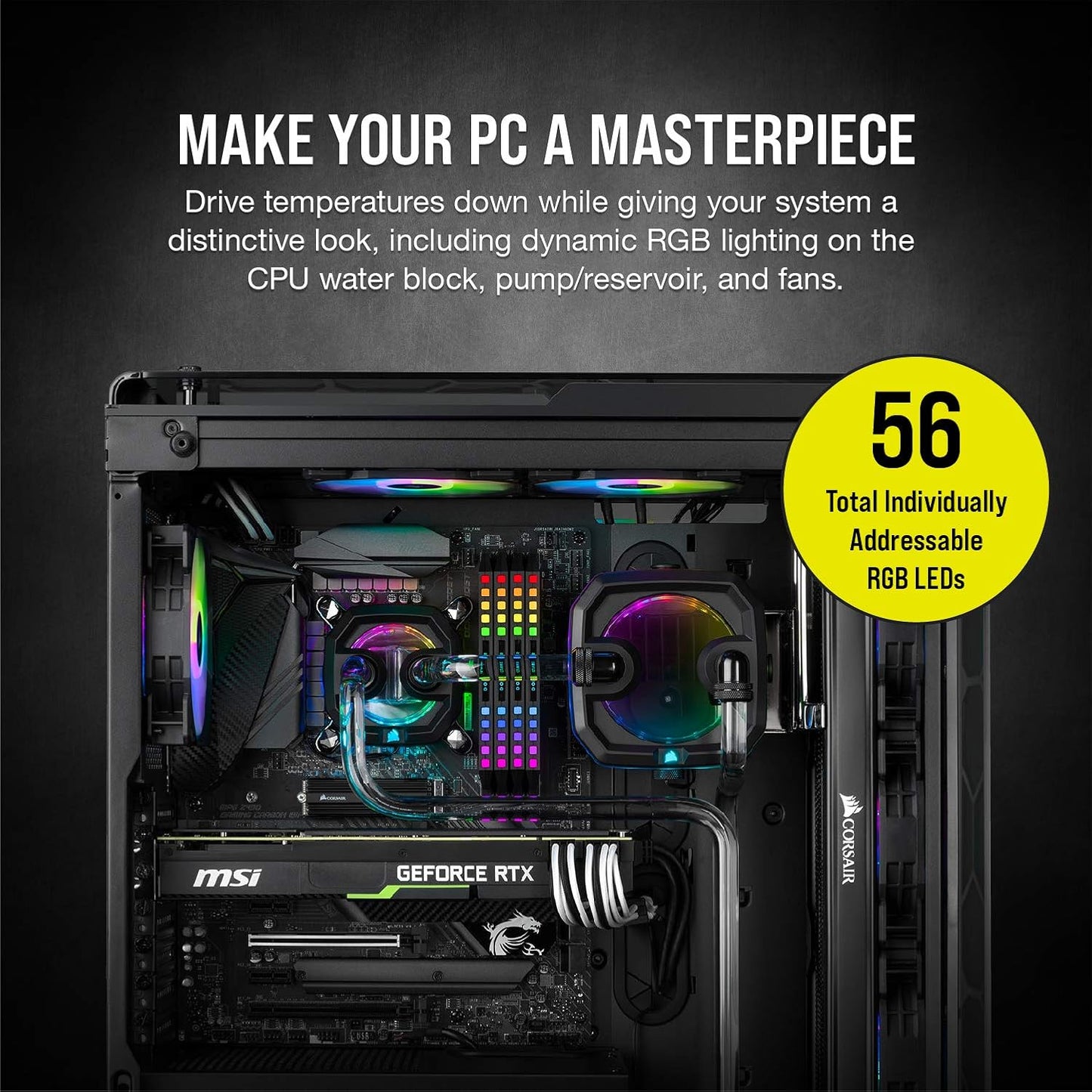 CORSAIR HYDRO X SERIES, ICUE XH303I RGB CUSTOM COOLING KIT