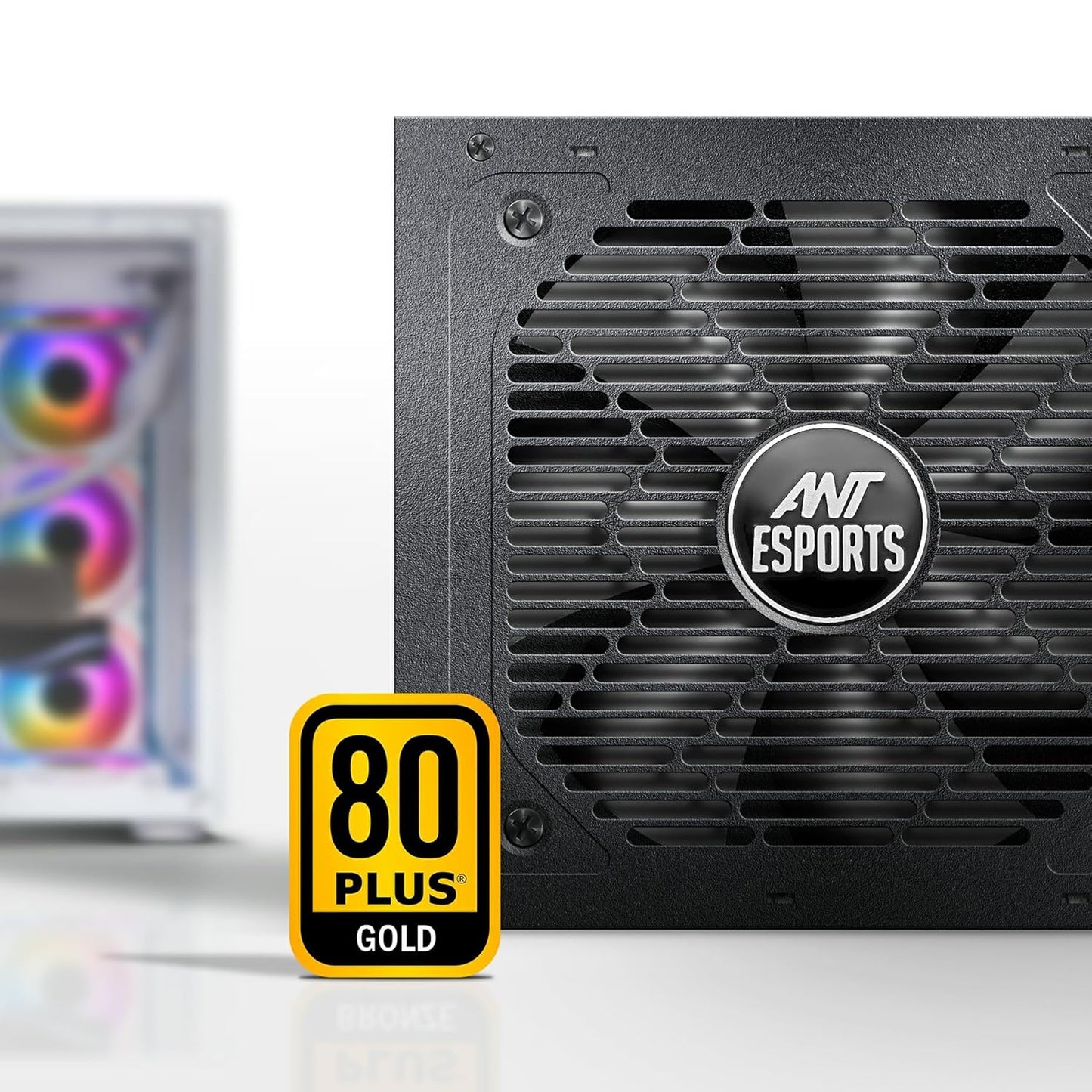 ANT ESPORTS FG750 V2 80 PLUS GOLD CERTIFIED MODULAR GAMING POWER SUPPLY