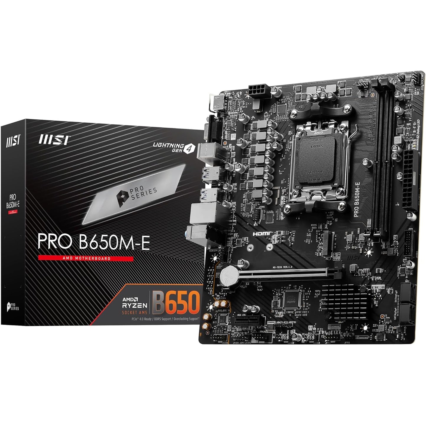 MSI PRO B650M-E DDR5 M-ATX MOTHERBOARD