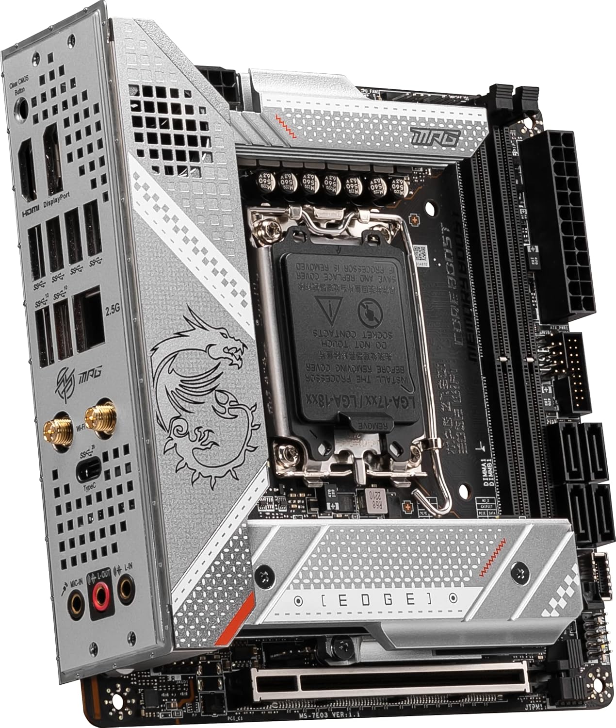 MSI MPG Z790I EDGE WIFI MOTHERBOARD