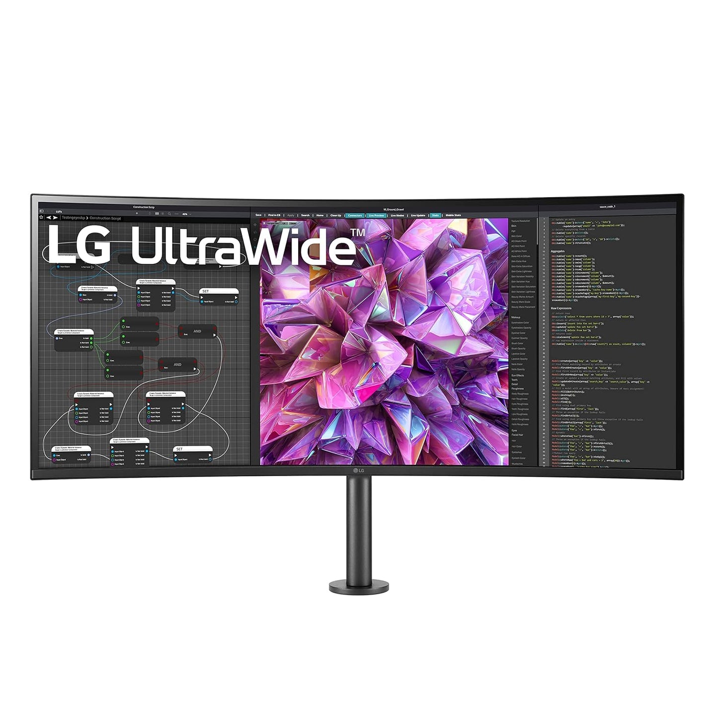 LG 38WQ88C-W 38 INCH CURVED ULTRAWIDE QHD+IPS MONITOR
