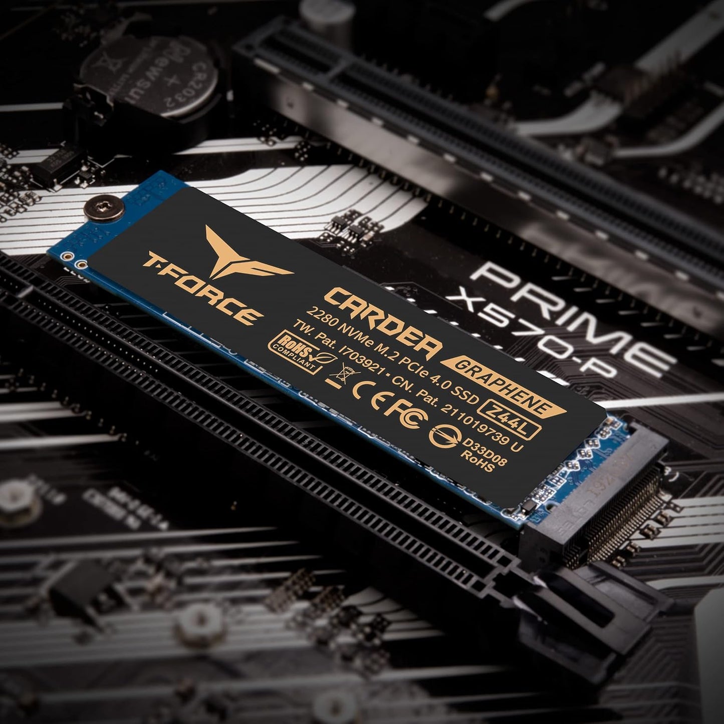 TEAMGROUP CARDEA Z44L 500GB M. NVME GEN4 INTERNAL SSD