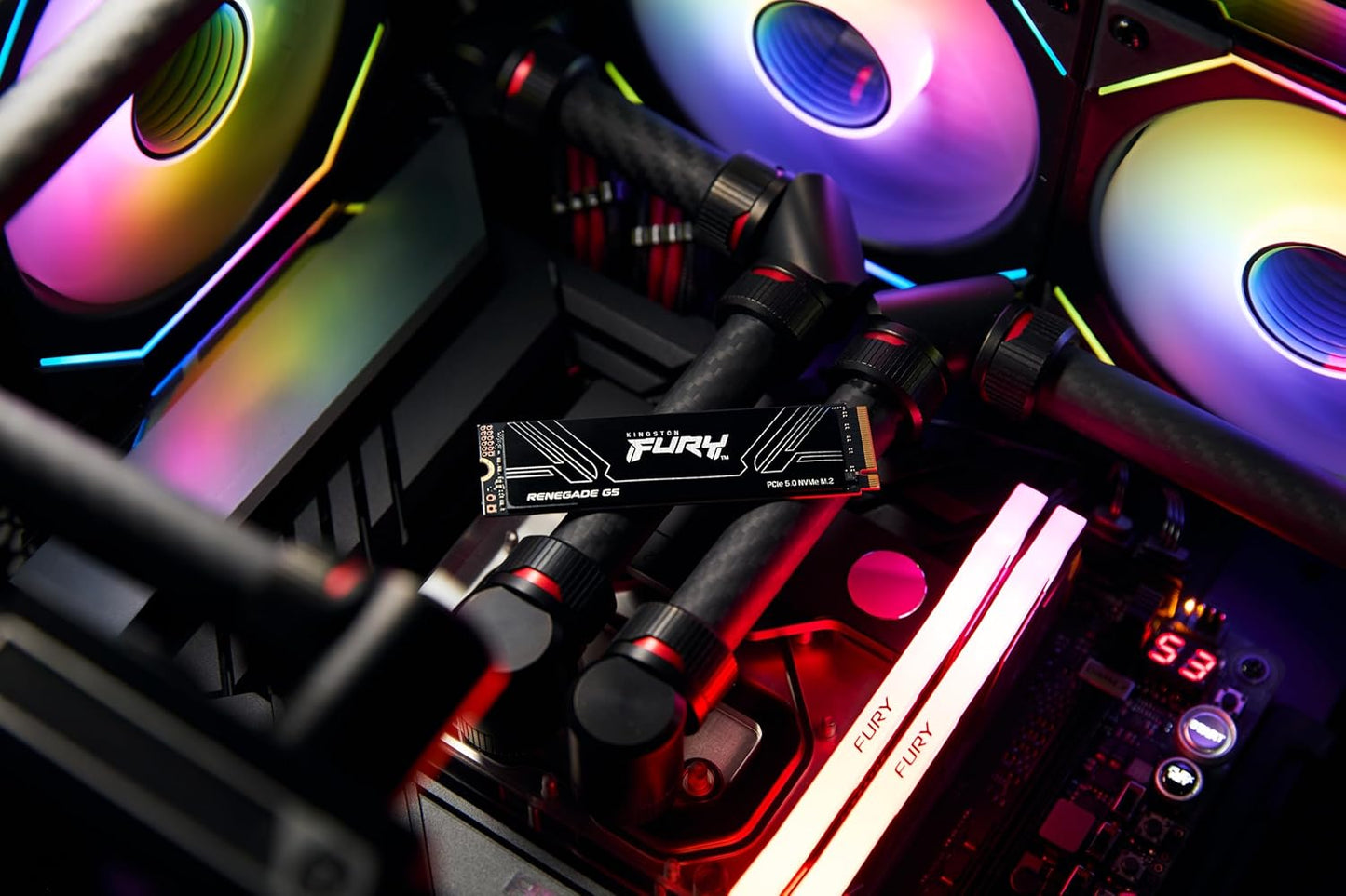 KINGSTON FURY RENEGADE G5 1TB | PCIE 5.0X4 M.2 2280 | SEQ. READ SPEEDS UP TO 14,800MB/S | 5 YEAR WARRANTY | SFYR2S/4T0