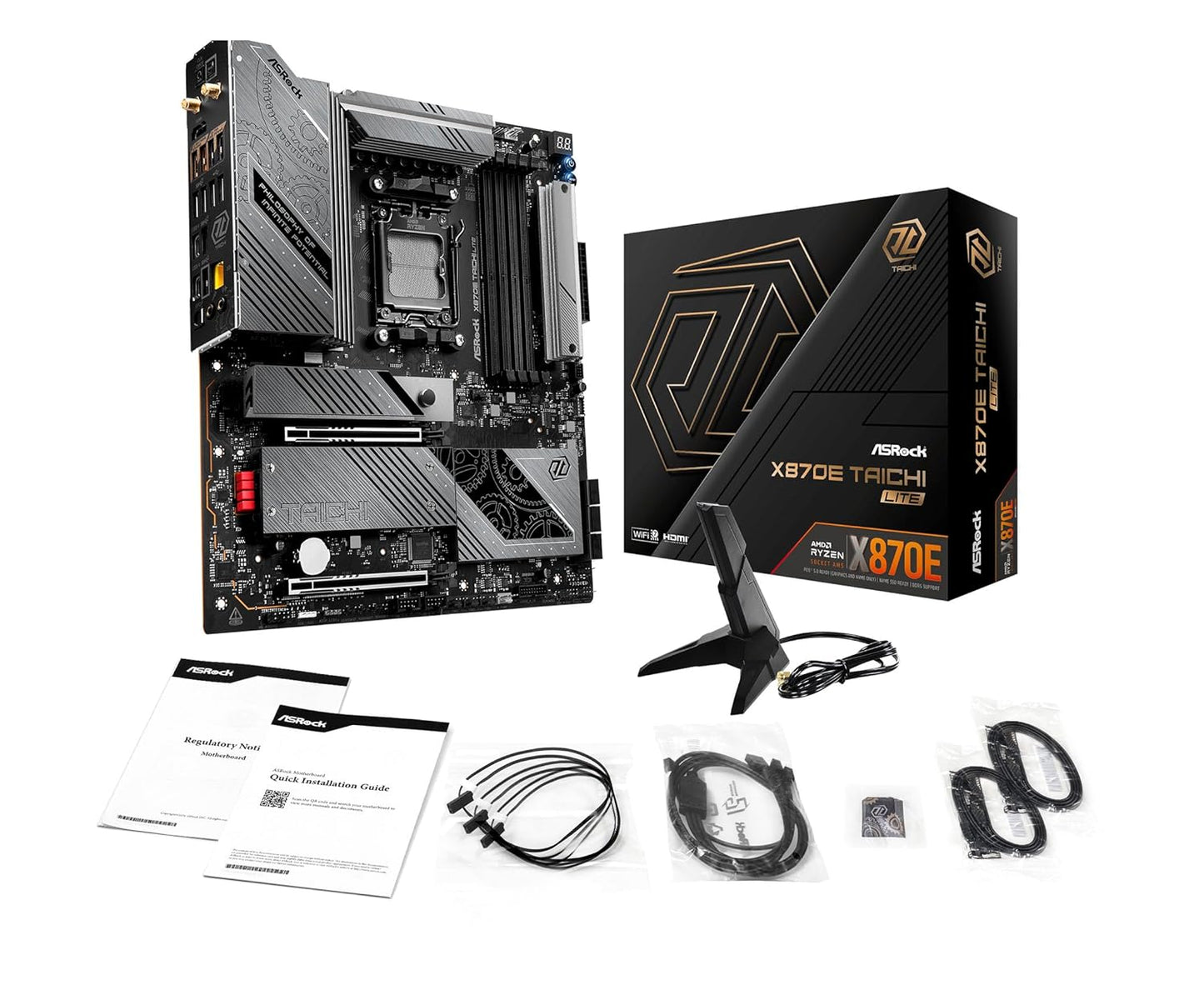 ASROCK X870E TAICHI LITE MOTHERBOARD