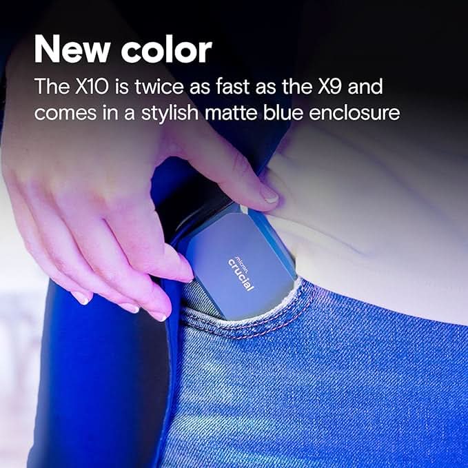 Crucial X10 4TB Portable SSD