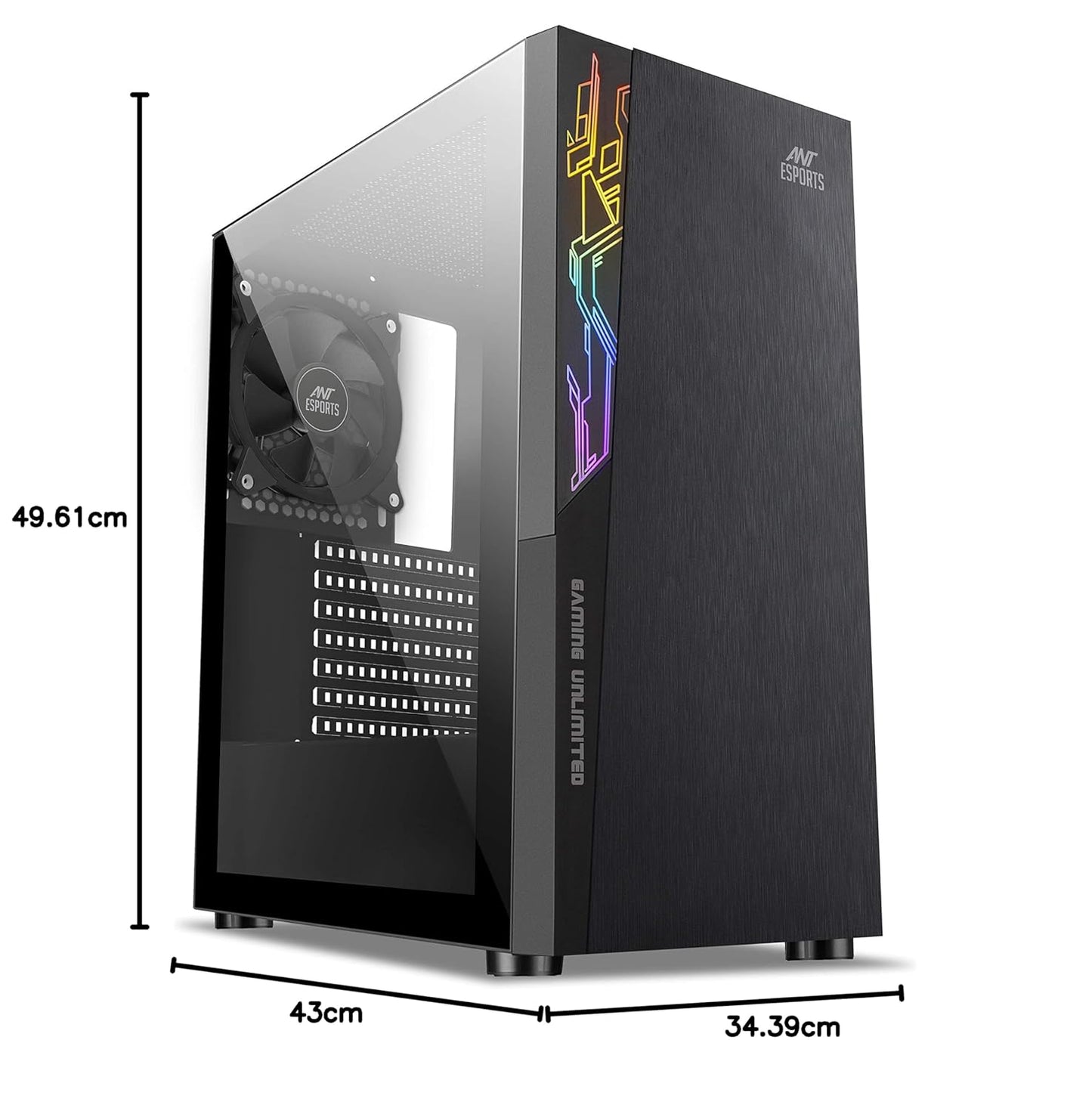 ANT ESPORTS ICE 120AG MID-TOWER ATX CABINET