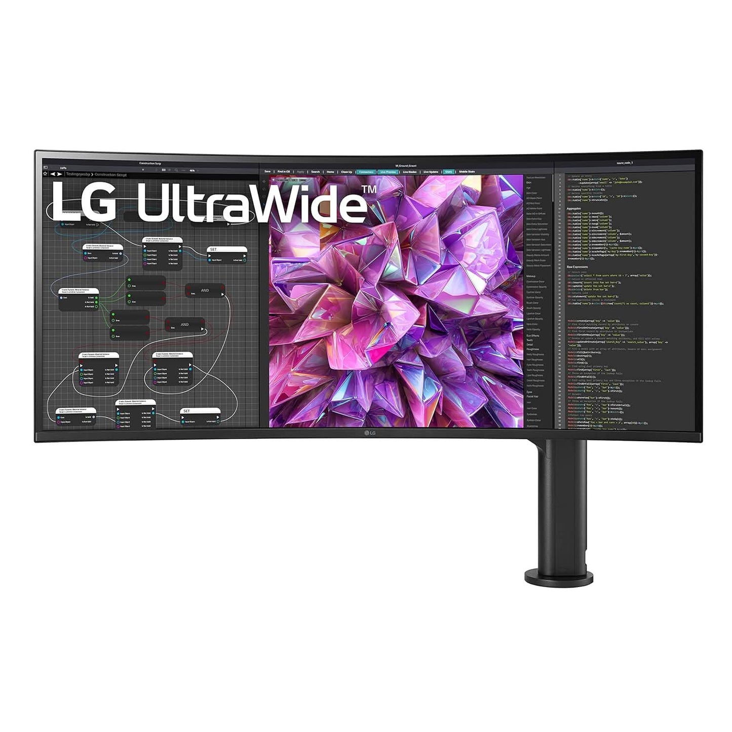 LG 38WQ88C-W 38 INCH CURVED ULTRAWIDE QHD+IPS MONITOR