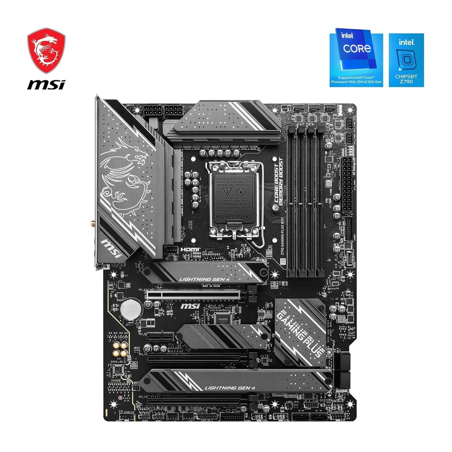 MSI Z790 GAMING PLUS WIFI MOTHERBOARD