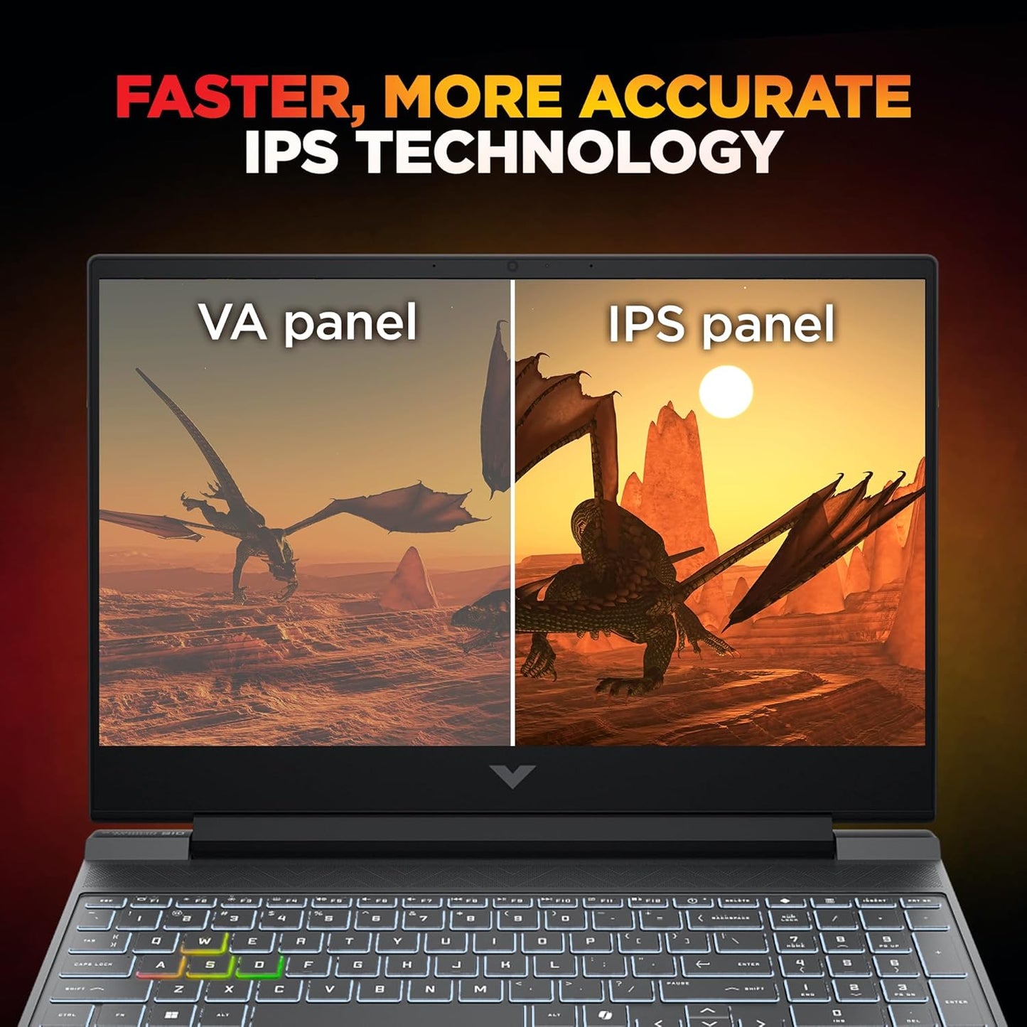 HP VICTUS, 13TH GEN INTEL CORE I7-13620H, 8GB RTX 5060, 24GB DDR5(UPGRADEABLE) 1TB SSD, 144HZ, 300NITS, IPS, FHD, 15.6"/39.6CM, WIN11, M365* OFFICE 24, MICA SILVER, 2.29KG, FA2308TX