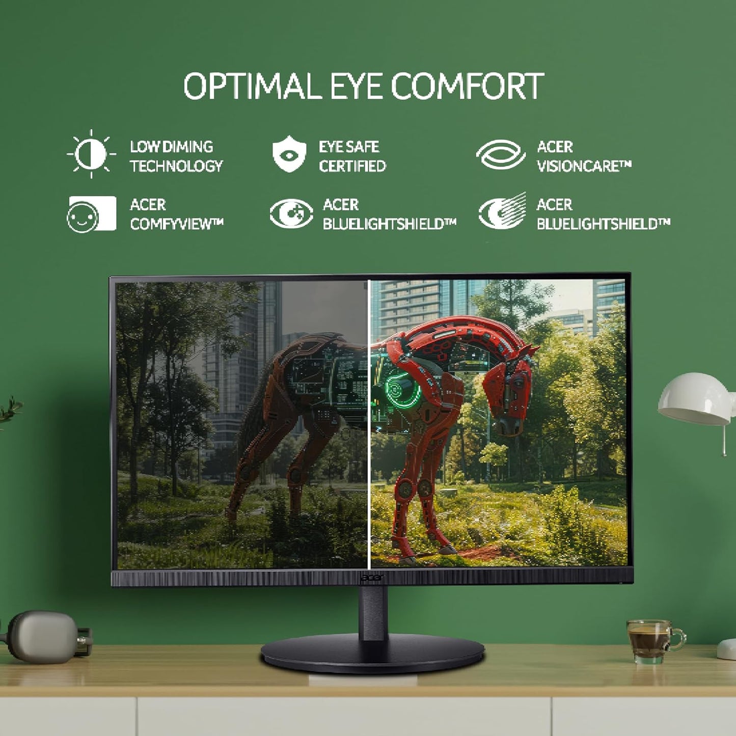 ACER CB272K 27" UHD 4K IPS PANEL LCD MONITOR