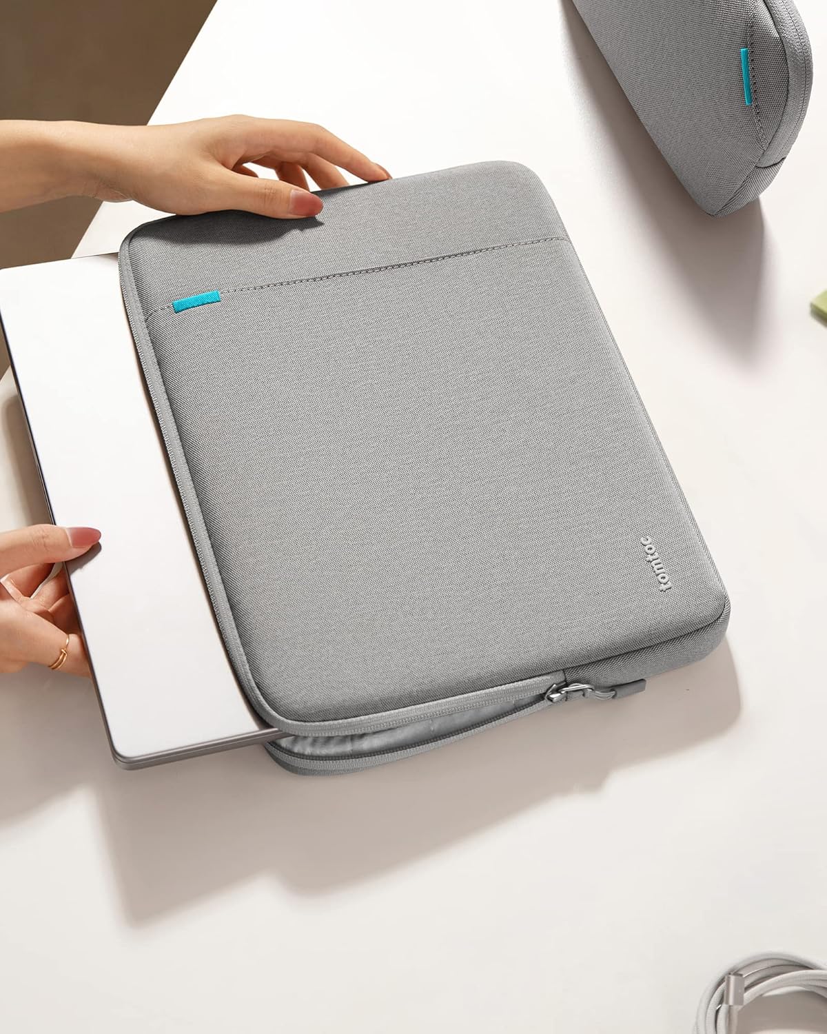 TOMTOC DEFENDER-A13 LAPTOP SLEEVE KIT 14 INCH-DARK GRAY