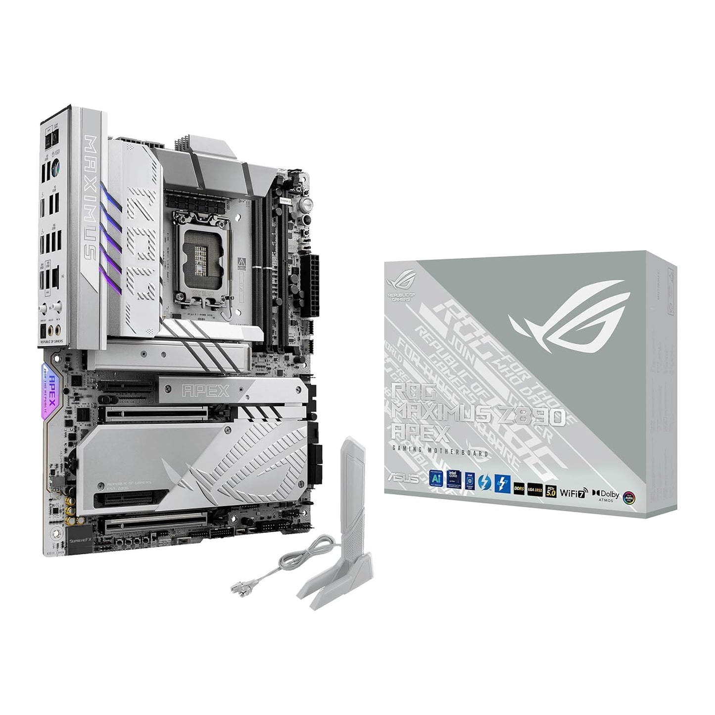 ASUS ROG MAXIMUS Z890 APEX INTEL Z890 LGA 1851 ATX MOTHERBOARD