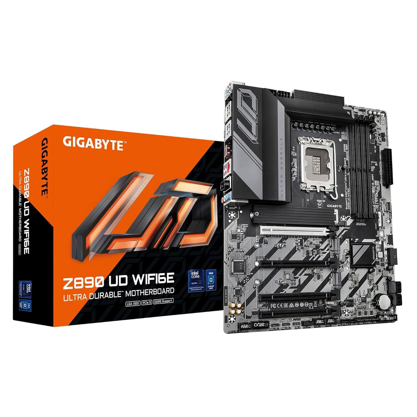 GIGABYTE Z890 UD WIFI6E DDR5 LGA 1851 ATX MOTHERBOARD