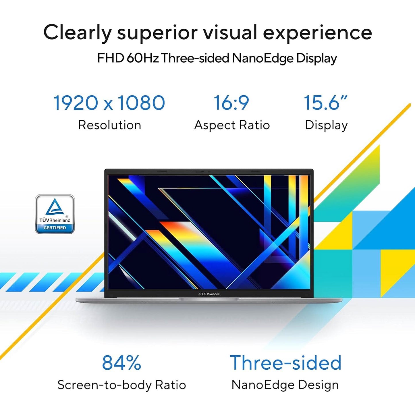 ASUS VIVOBOOK 15, 15.6 INCH FHD (1920 X 1080), INTEL CORE I3-1215U PROCESSOR 1.2 GHZ, THIN & LIGHT LAPTOP(16GB RAM/512GB SSD/INTEGRATED GRAPHICS/WINDOWS 11/OFFICE HOME/COOL SILVER/1.7 KG), X1504ZA-NJ342WS