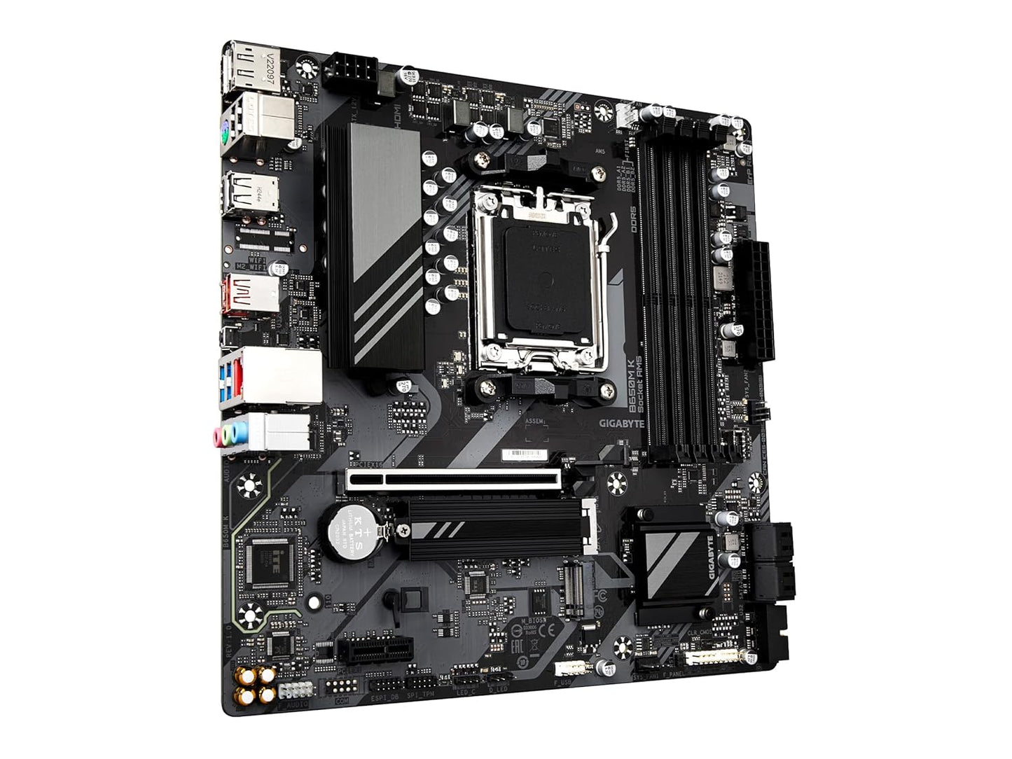 GIGABYTE GA-B650M K AMD AM5 MOTHERBOARD