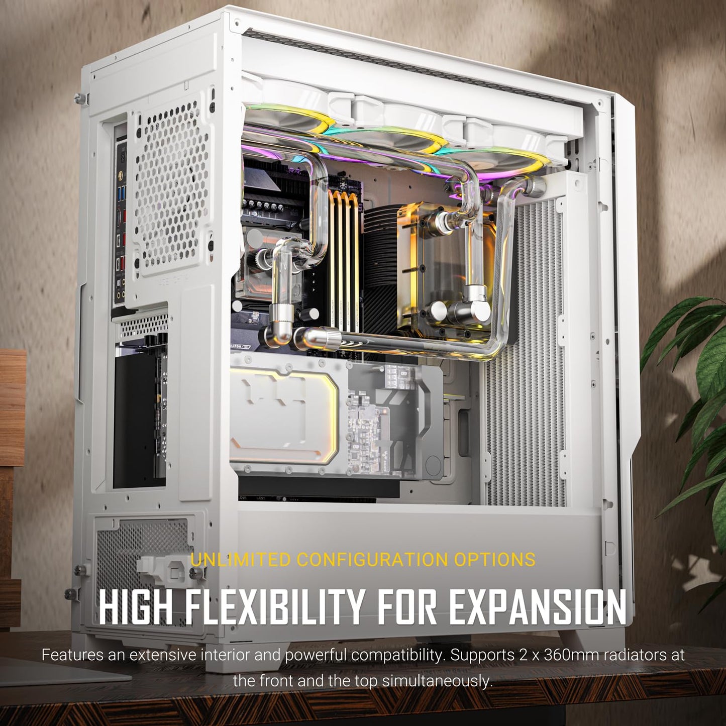 ANTEC P20C (E-ATX) MID TOWER CABINET (WHITE)