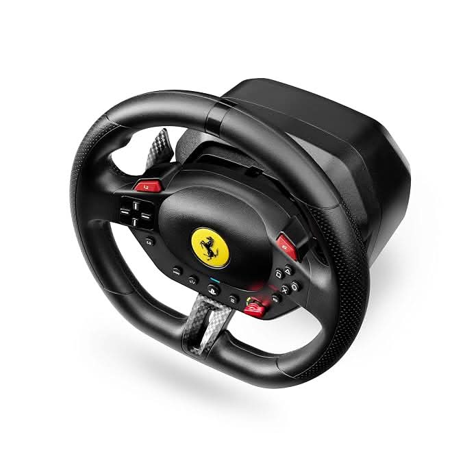 Thrustmaster T98-P Ferrari 296 GTB Racing Wheel and Pedal Set for PS5, PS4 and PC