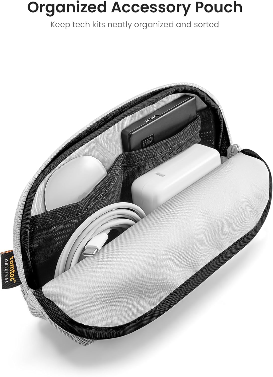 TOMTOC DEFENDER-A13 LAPTOP SLEEVE KIT 14 INCH-DARK GRAY