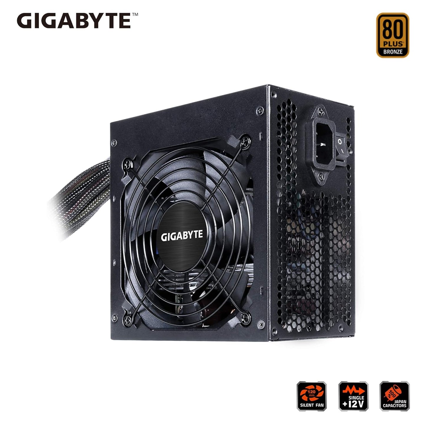 GIGABYTE 650W P650B 80 PLUS BRONZE NON MODULAR SMPS