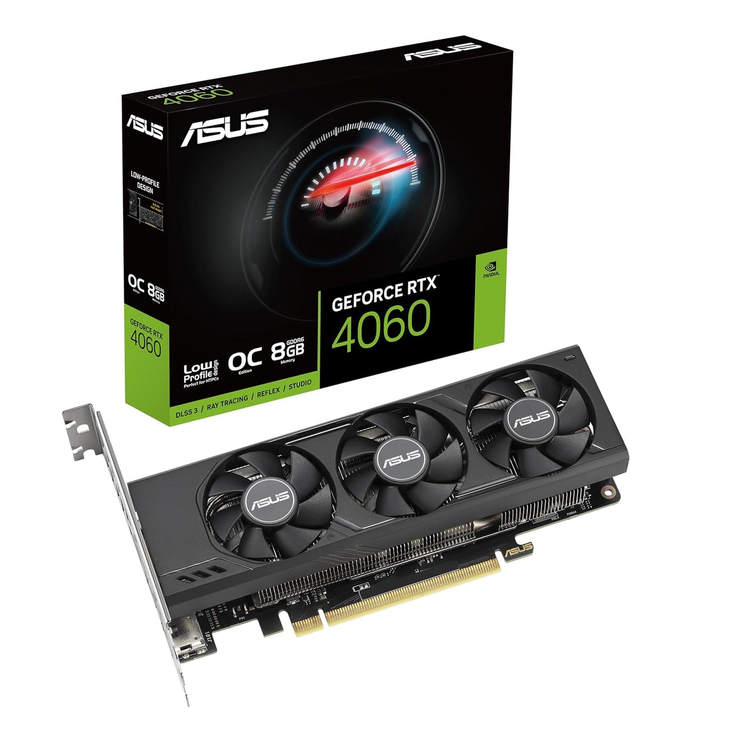 ASUS GEFORCE RTX 4060 LP 8GB GDDR6 GRAPHIC CARD