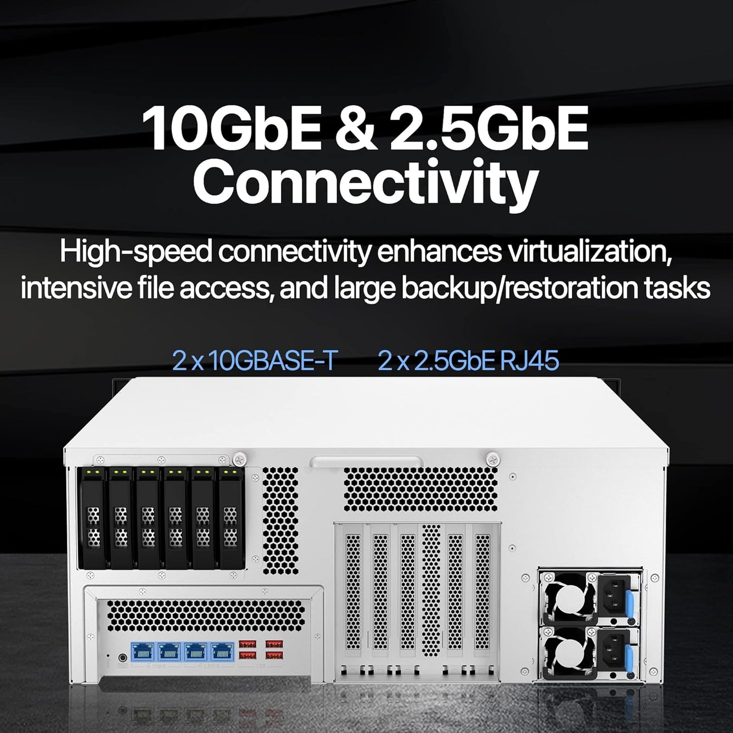 QNAP TS-H3087XU-RP-E2378-64G