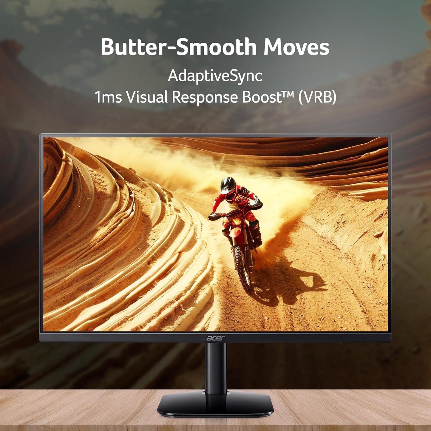 ACER KA270 G 27 INCH IPS FULL HD BACKLIT LED MONITOR WITH STEREO SPEAKERS