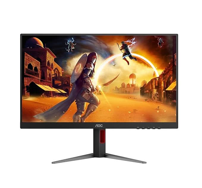 AOC 24 FAST IPS, FHD 1920x1080, 180 Hz, 0.5ms, 300 cd/m², HDMI 2.0 x 1, DP 1.4 x 1, NTSC 113% / sRGB 126% with Hight Adiustable Stand