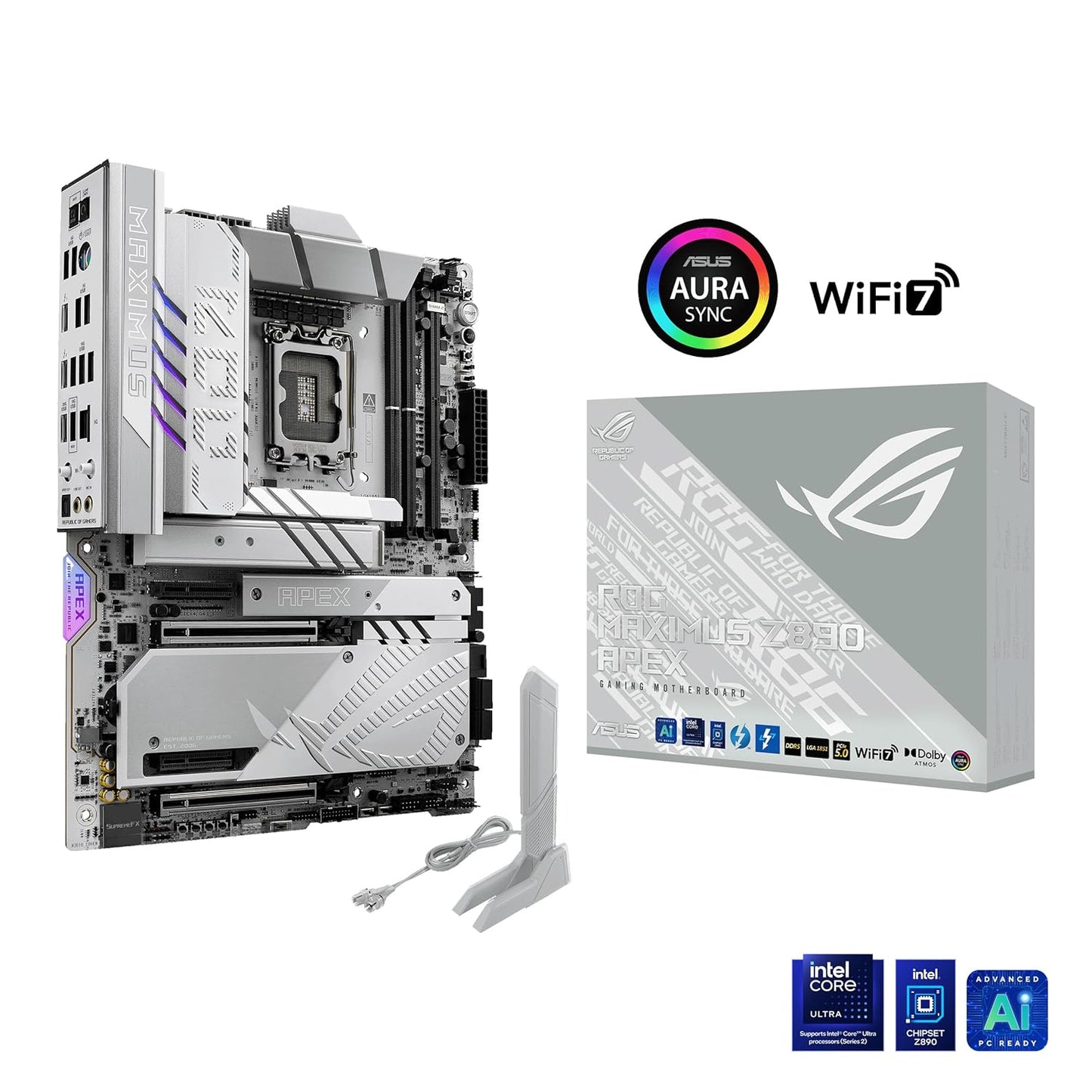 ASUS ROG MAXIMUS Z890 APEX INTEL Z890 LGA 1851 ATX MOTHERBOARD
