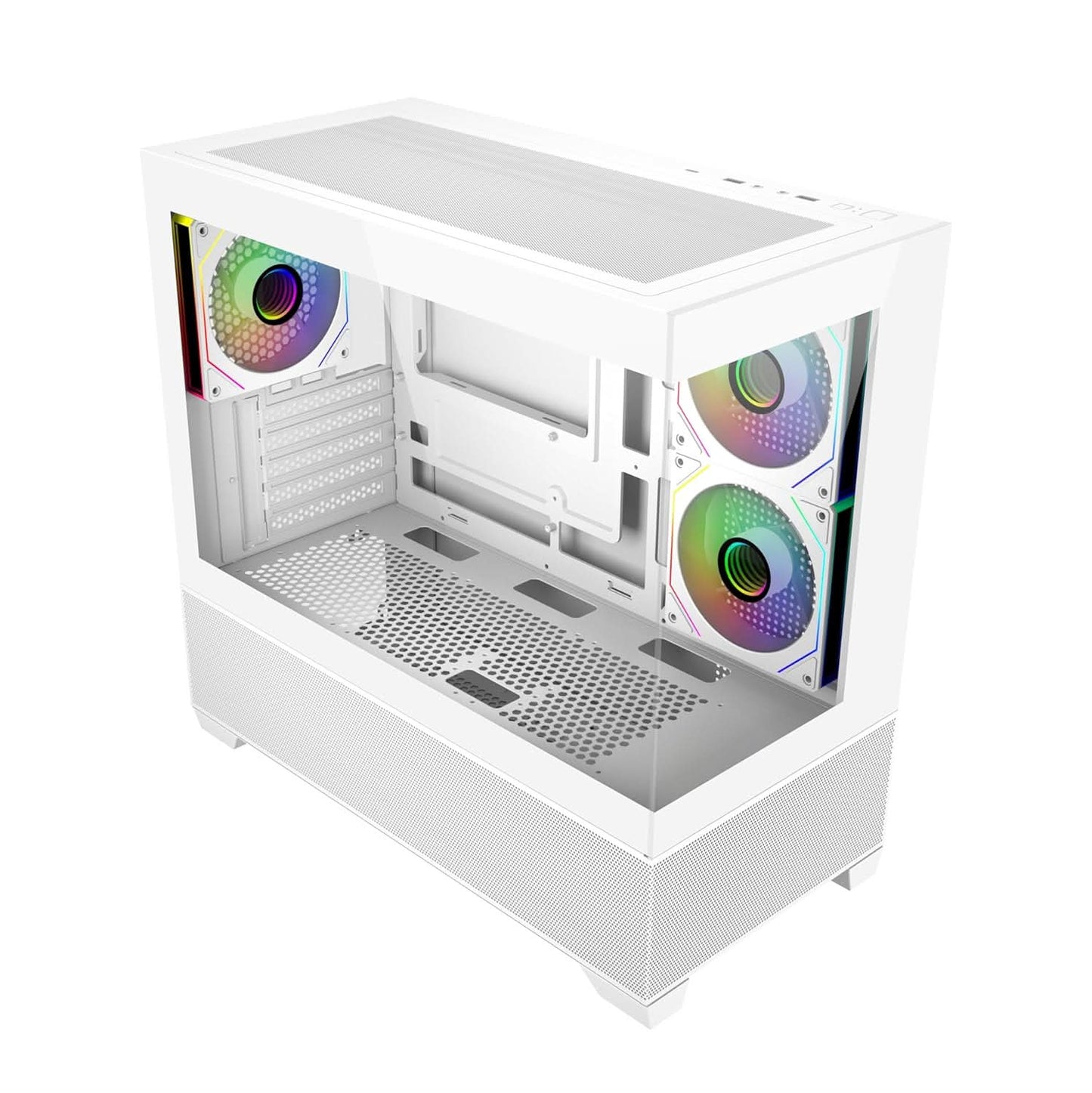 COOLER MASTER ELITE 490 COMPUTER CASE- WHITE