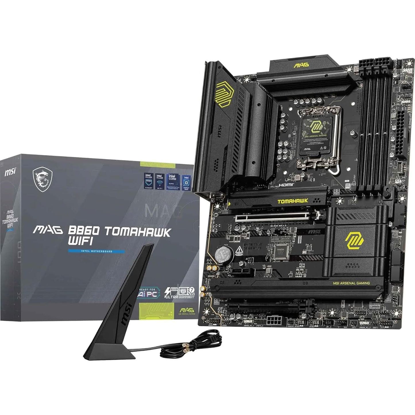 MSI MAG B860 TOMAHAWK WIFI MOTHERBOARD