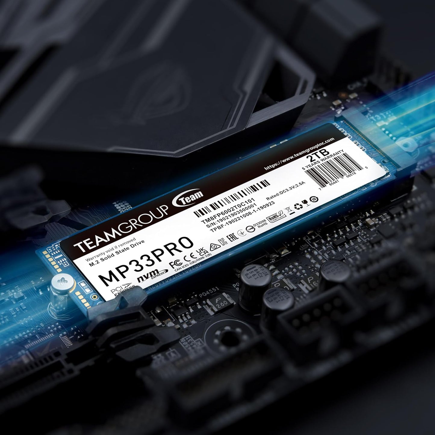 TEAMGROUP MP33 PRO 512GB M.2 NVME INTERNAL SSD