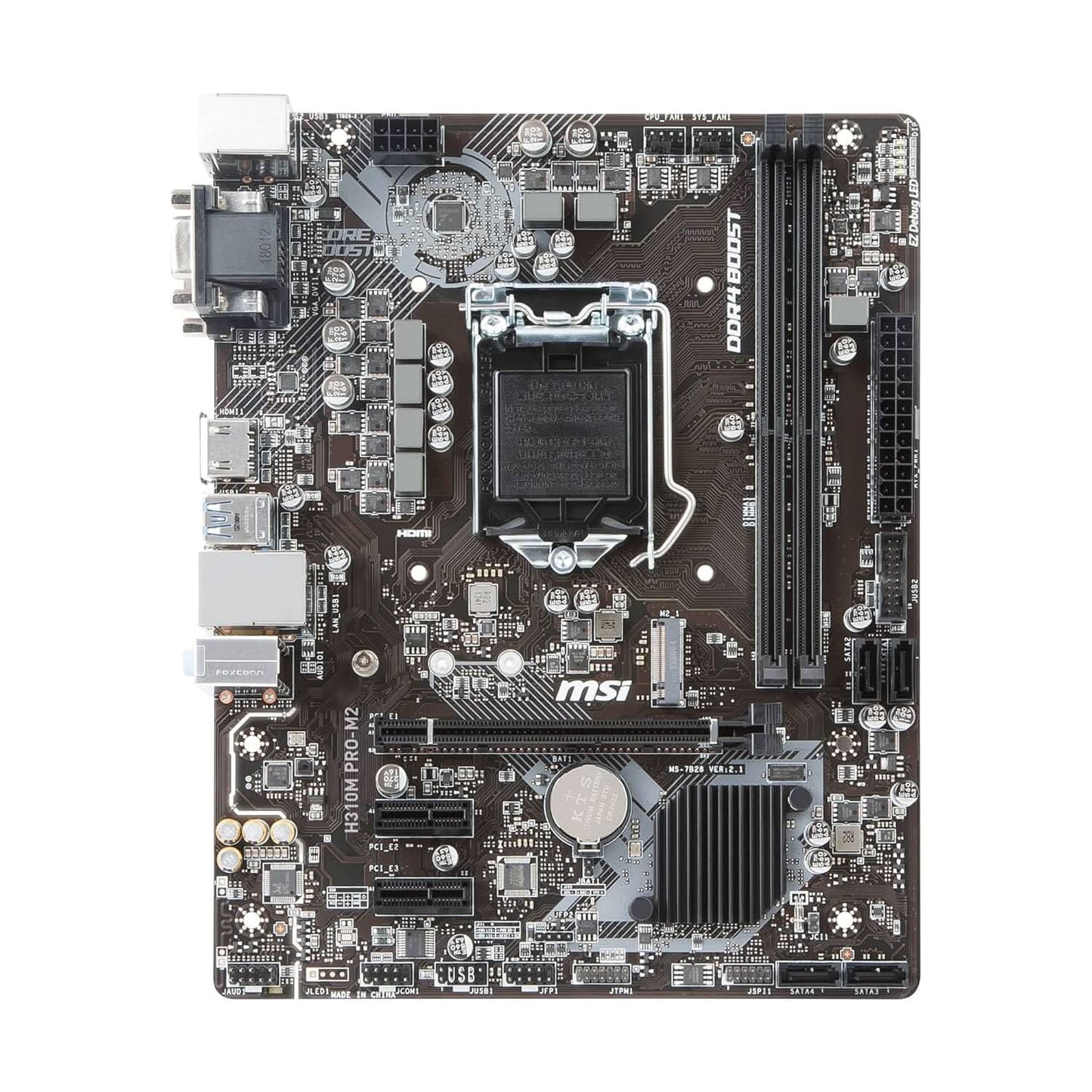 MSI H310M PRO-M2 MOTHERBOARD