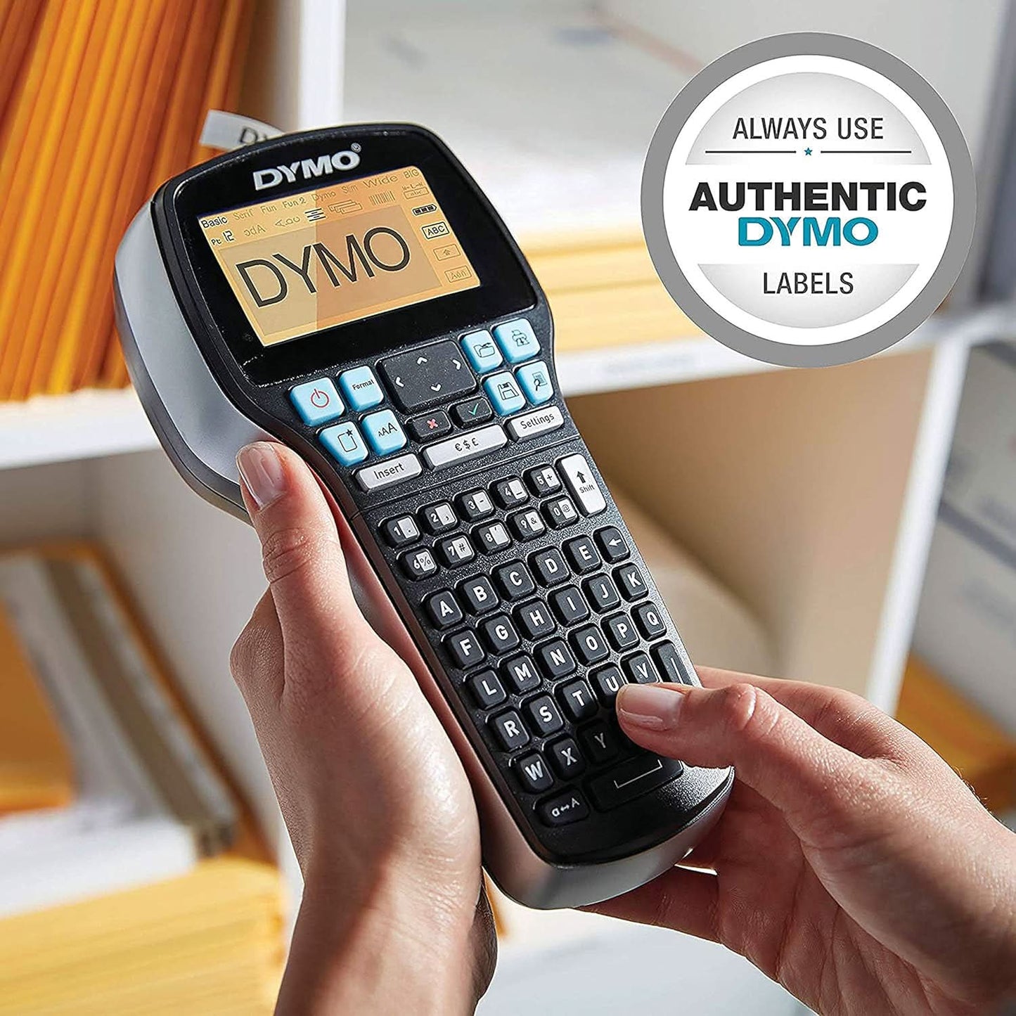 DYMO LABELMANAGER 420P HIGH PERFORMANCE RECHARGEABLE PORTABLE LABEL MAKER WITH COMPUTER CONNECTION