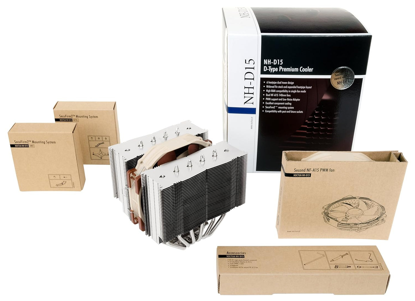 NOCTUA NH-D15 CPU AIR COOLER